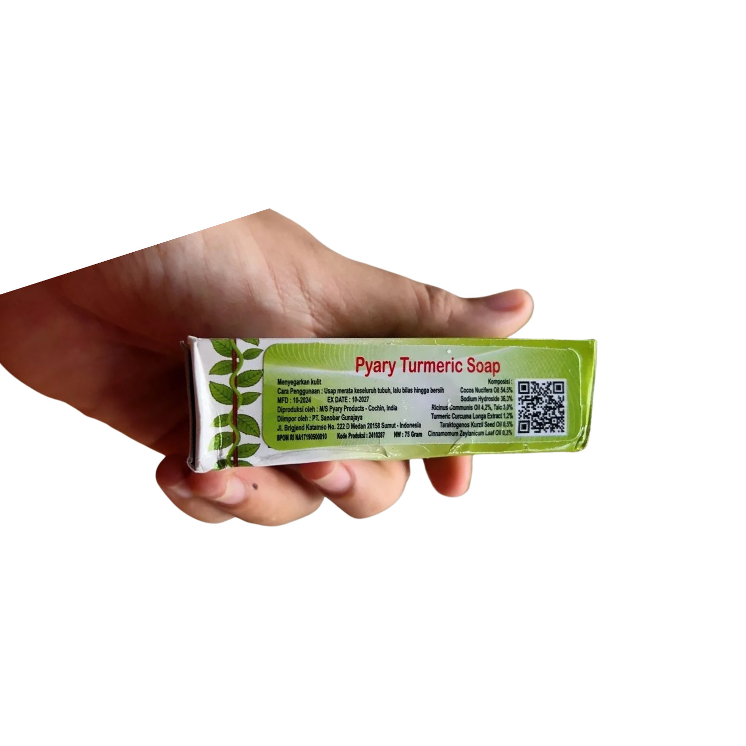 6 Pack Pyary Ayurvedic Soap Bathing Beauty Soap Original Turmeric Soap India