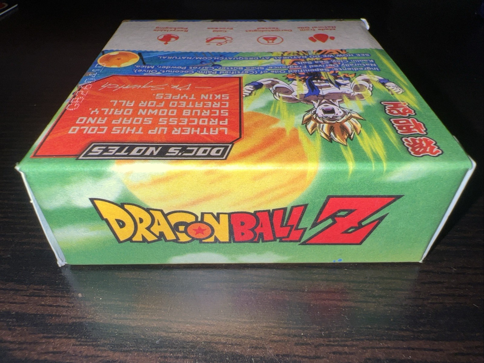 Dragon Ball Z Super Saiyan Surge Soap 5oz . Dr Squash