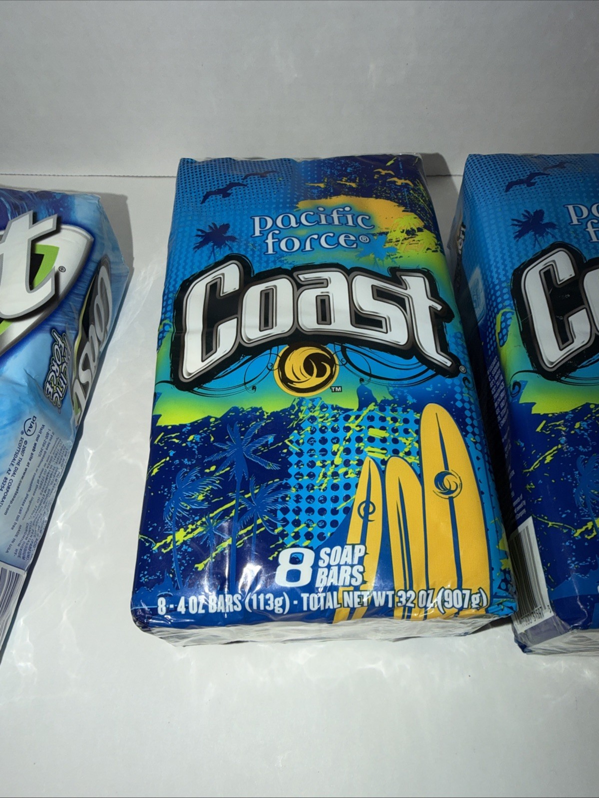 Vintage Pacific Force Coast Bar Soap 4 oz each – X3 – 24 Bars Total – 2 Holes