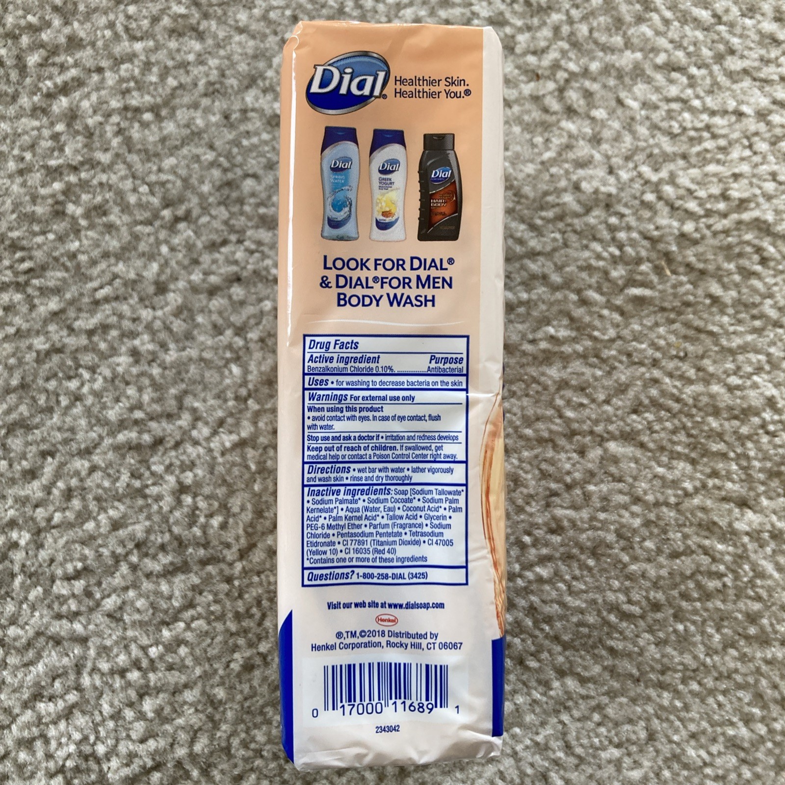 Dial Tropical Escape Bar Soap – 4oz (10 Count) – SEALED NOS Discontinued