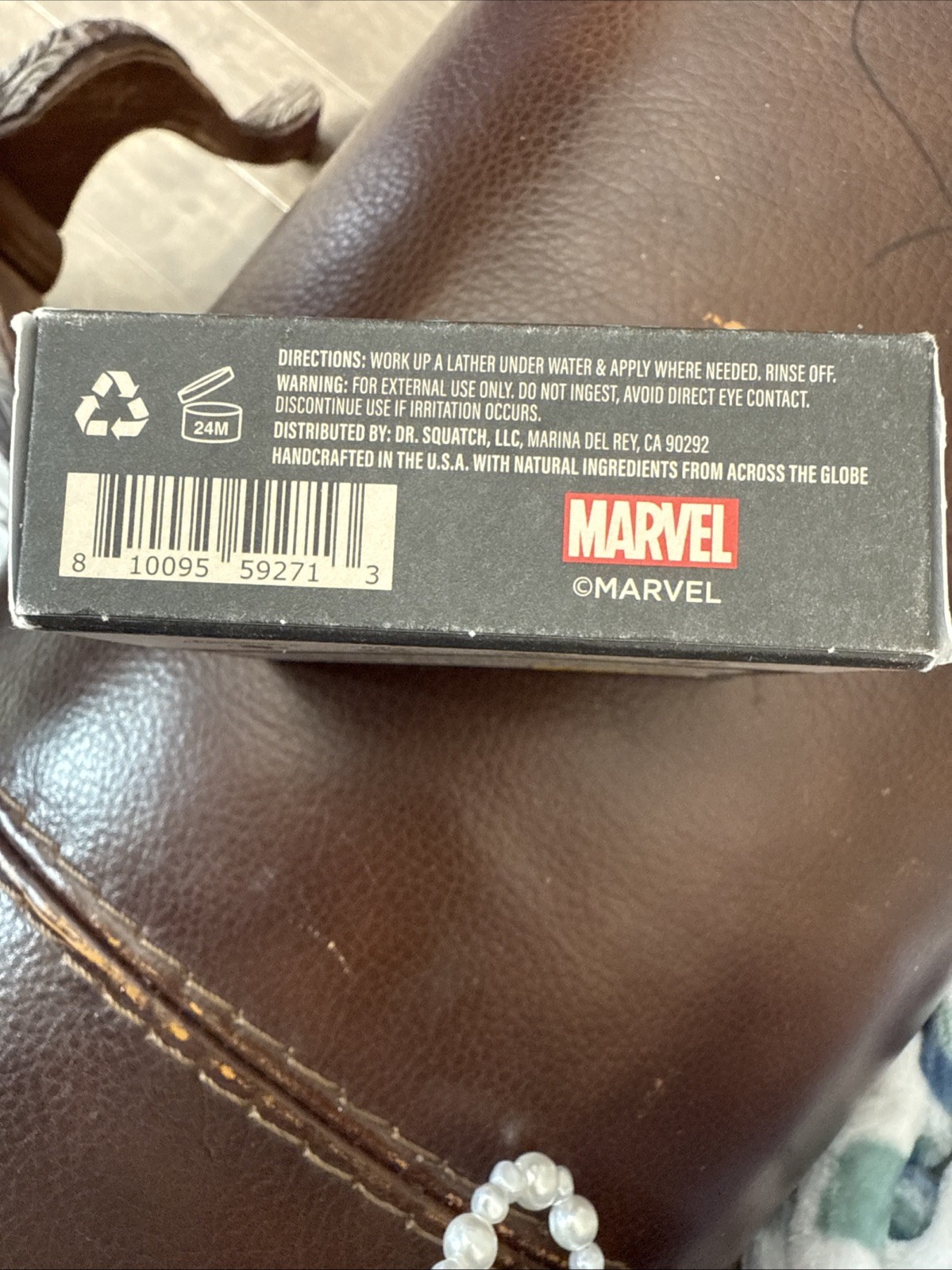 Dr. Squatch Divine Storm Thor Limited Edition Natural Soap Marvel Avengers