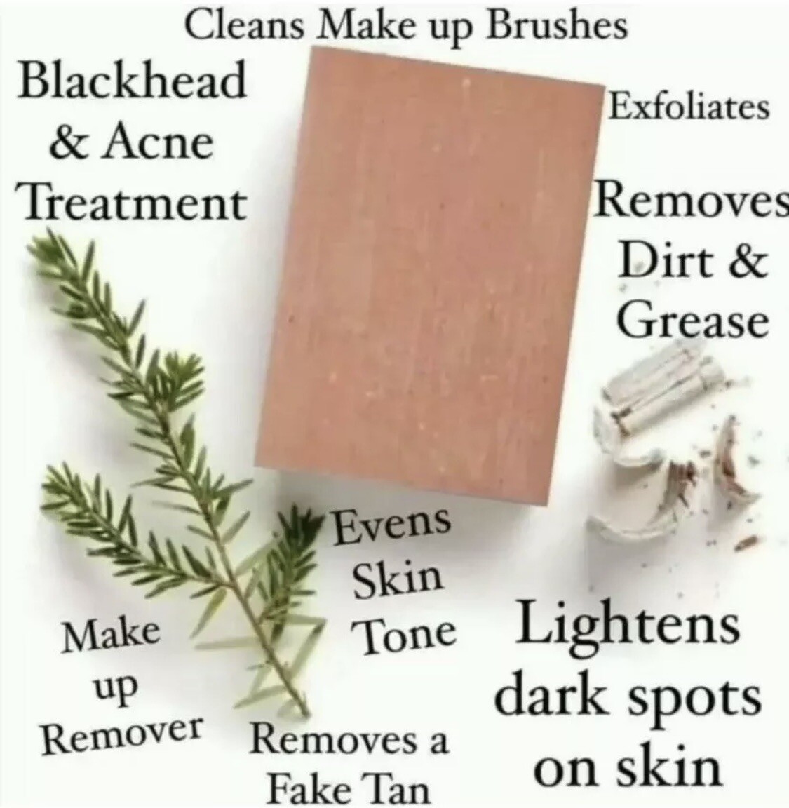 Epoch Polishing Bar Soap 3.4oz 100g Remove dead skin dirt Oil