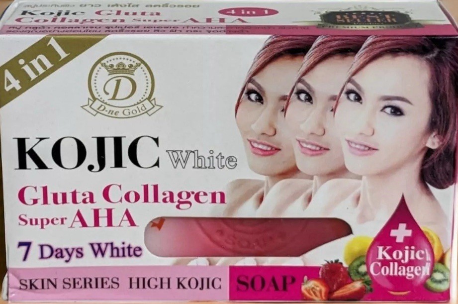 Kojic White Gluta Collagen Super Aha Soap 160g