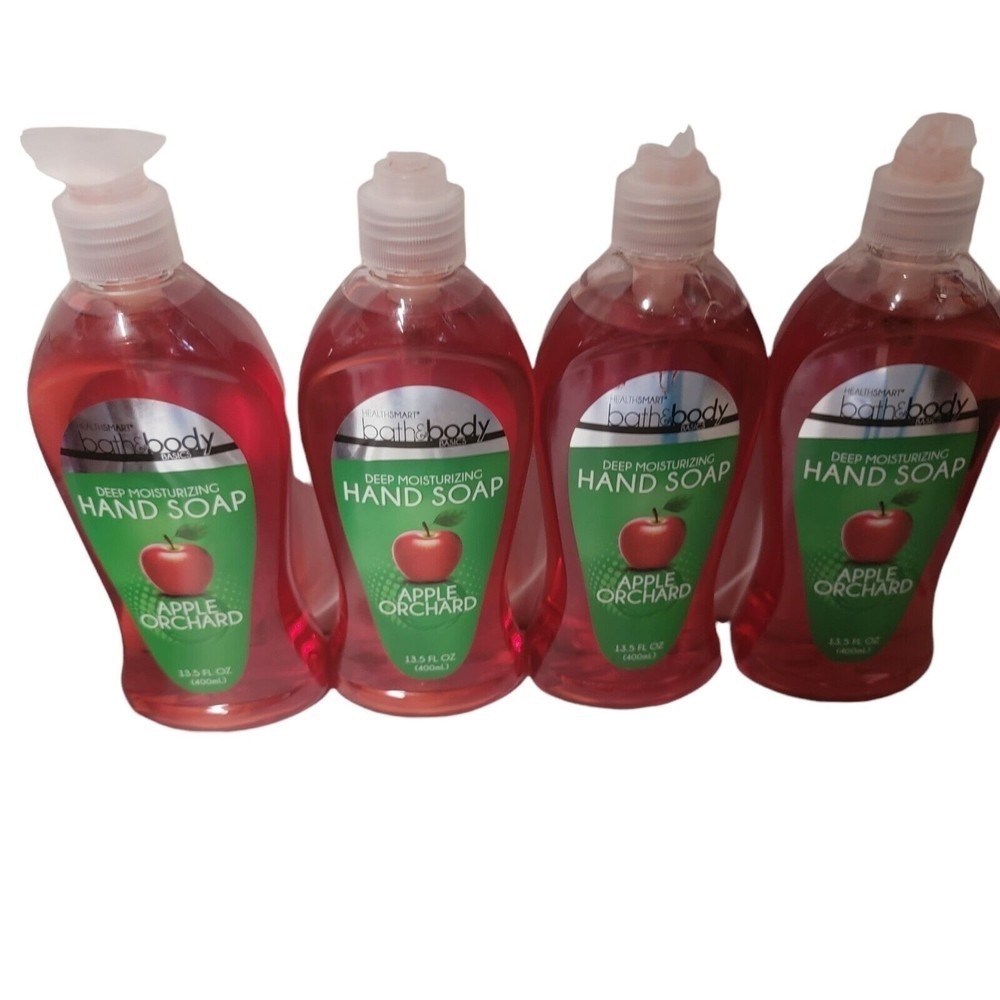 DEEP MOISTURIZING HAND SOAP 13.5 FL OZ X 4 Apple Orchard
