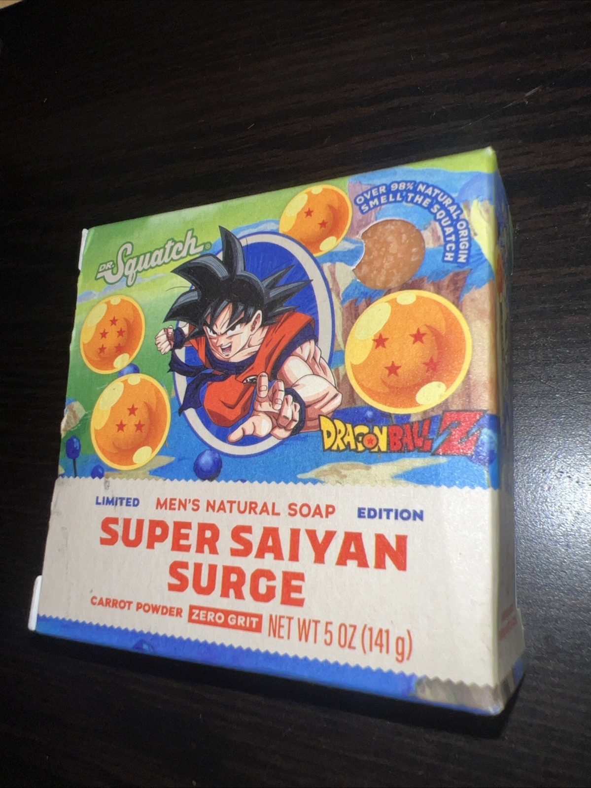 Dragon Ball Z Super Saiyan Surge Soap 5oz . Dr Squash