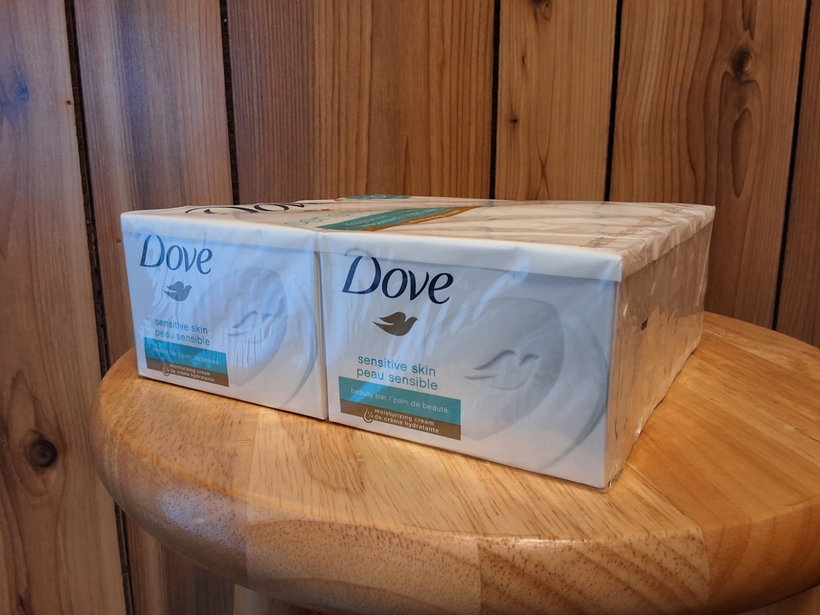 Dove Sensitive Skin Beauty Bar 10 Pack 4oz Fragrance Free BRAND NEW SEALED