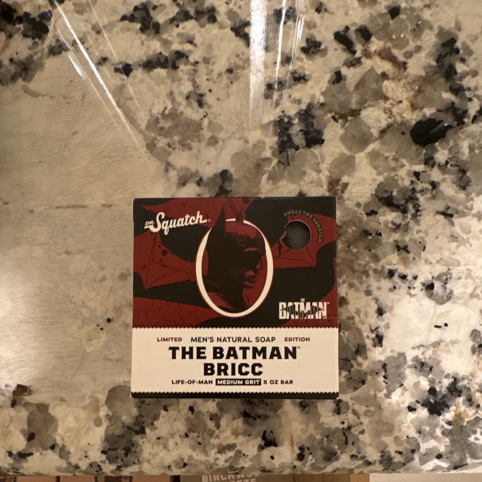 Dr Squatch The Batman Bricc 5 Oz Soap! Limited Edition! Discontinued, Batman Box