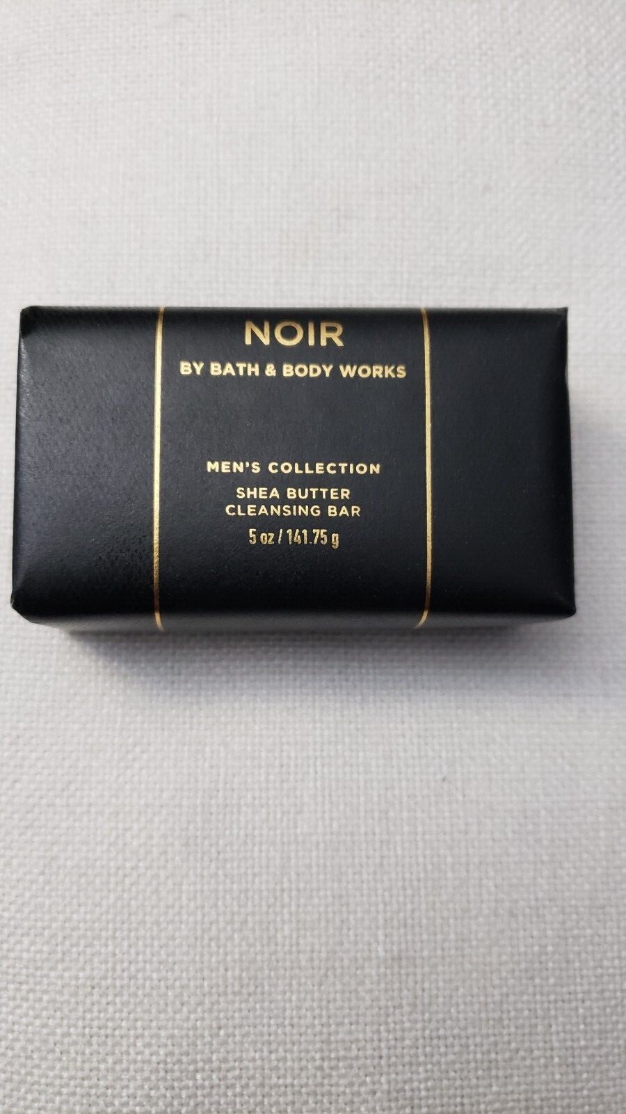 NOIR By Bath & Body Works MEN’S COLLECTION Shea Butter Cleansing Bar 5 oz.