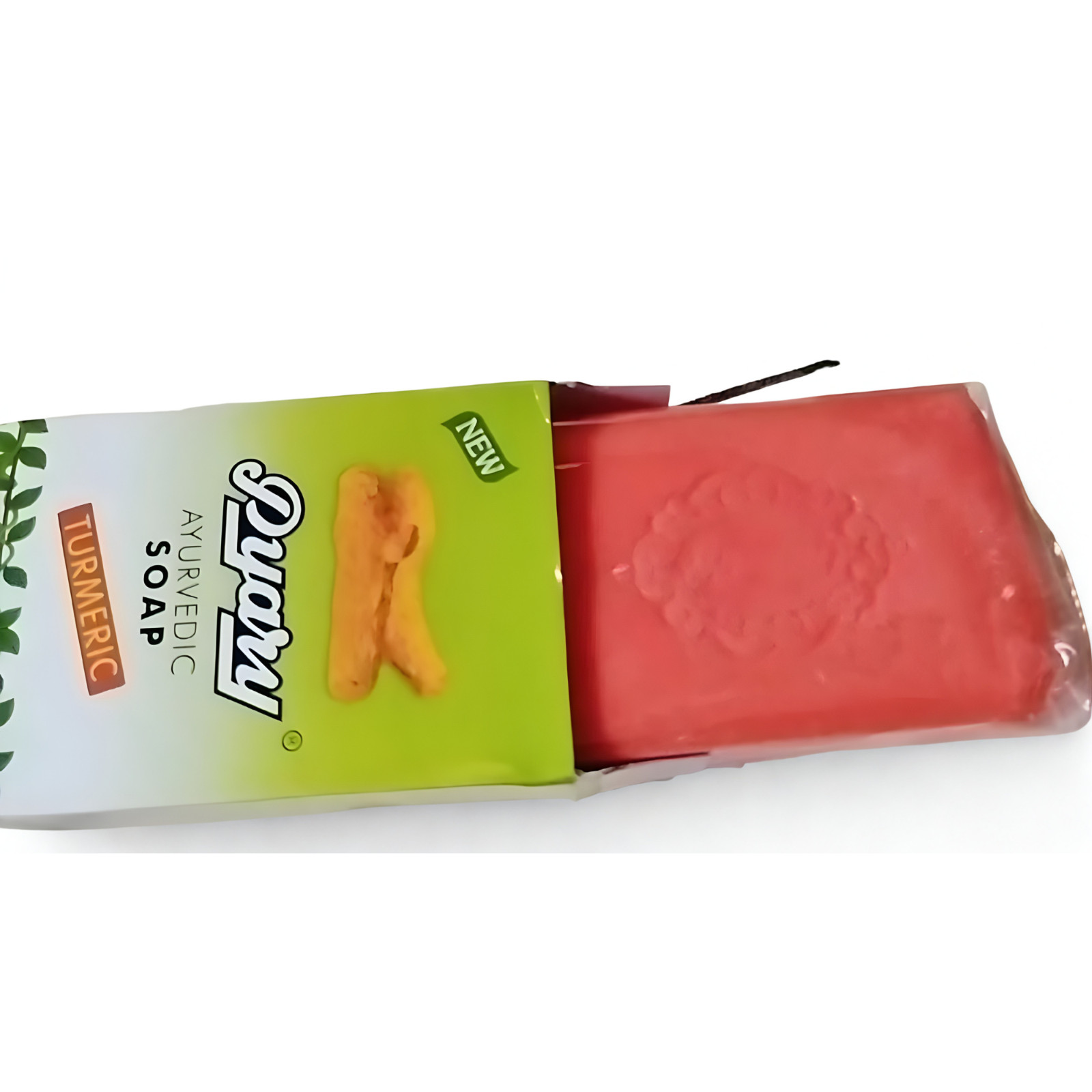 Pyary Turmeric Herbal Soap 75g – Original Ayurvedic Beauty Bar for Clear Skin