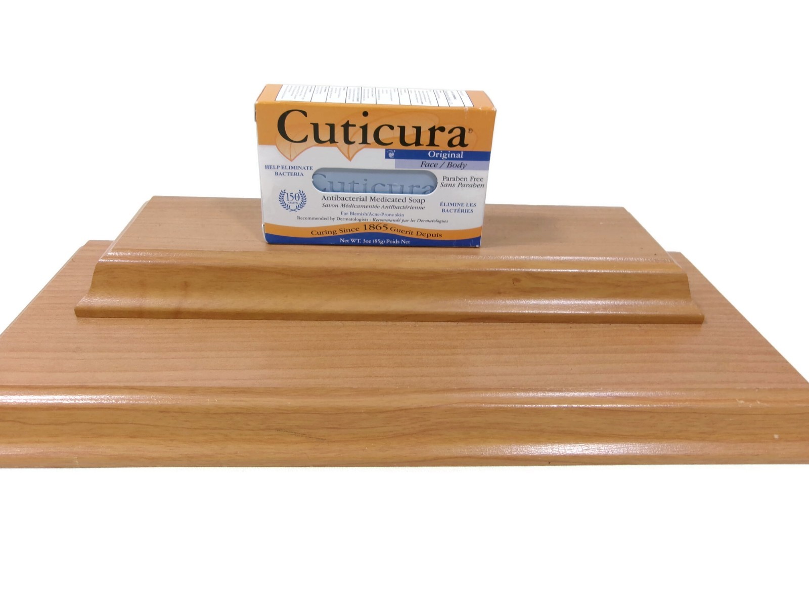 Cuticura Face & Body Deep Cleansing Bar Soap Blemish Prone Skin Original 3 oz