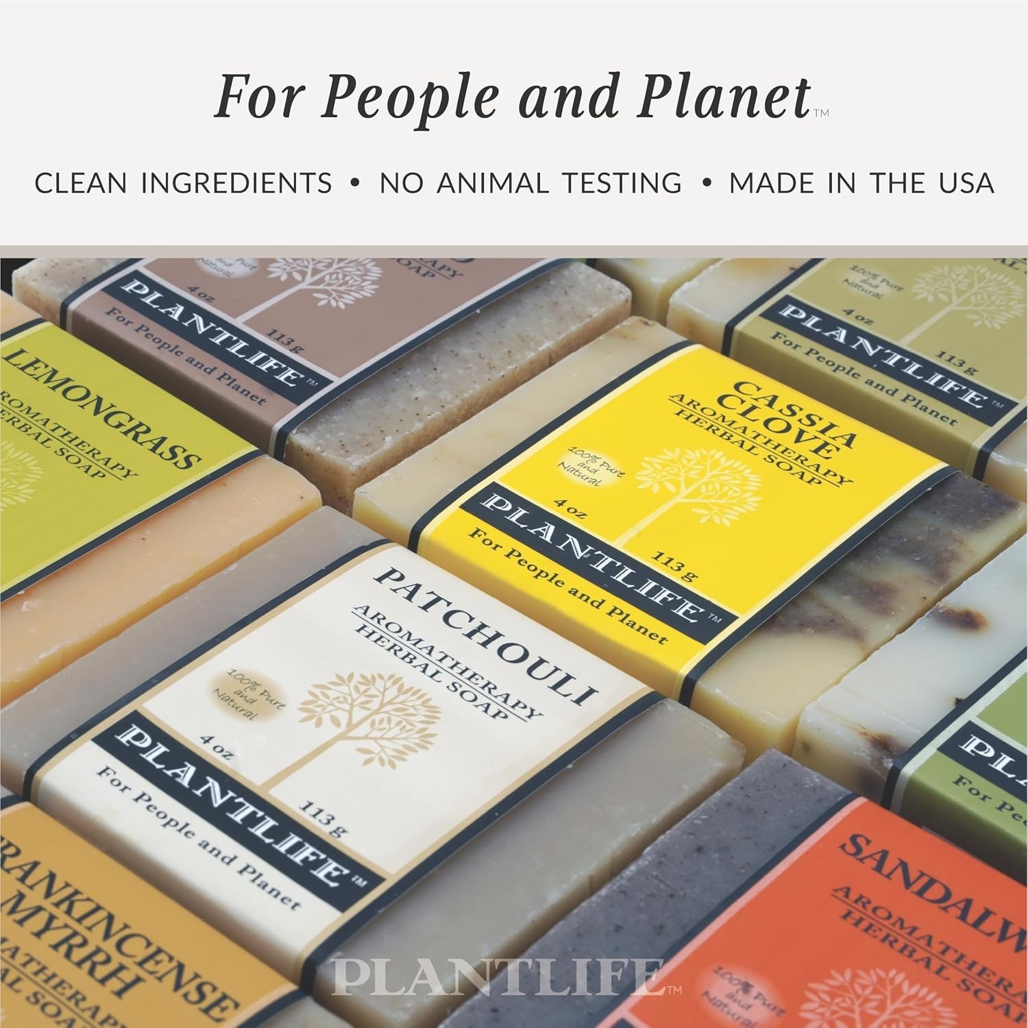 4 oz Handcrafted Sandalwood Soap – Gentle Moisturizing for All Skin Types
