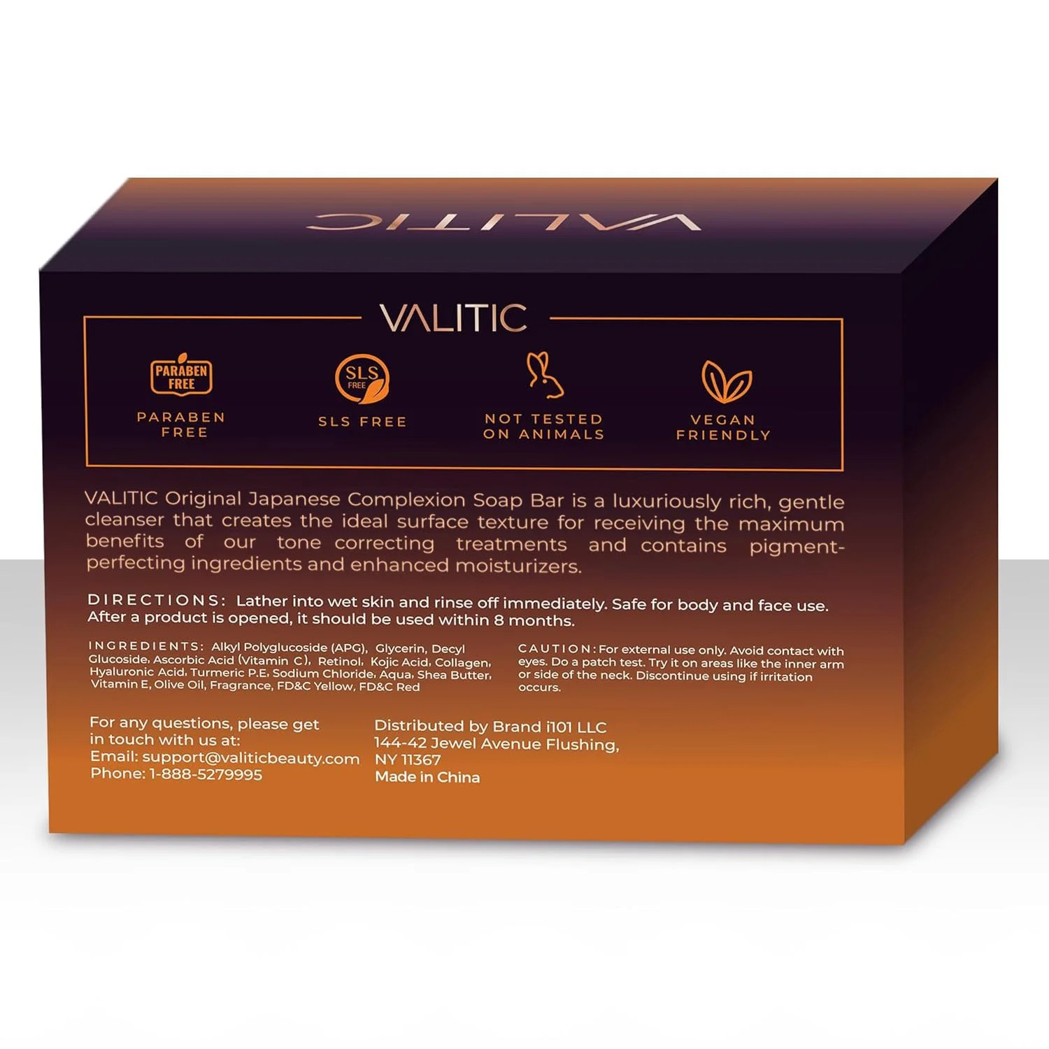 2xKojic Acid Dark Spot Remover Soap Bars with VitaminC,Retinol,Collagen,Turmeric