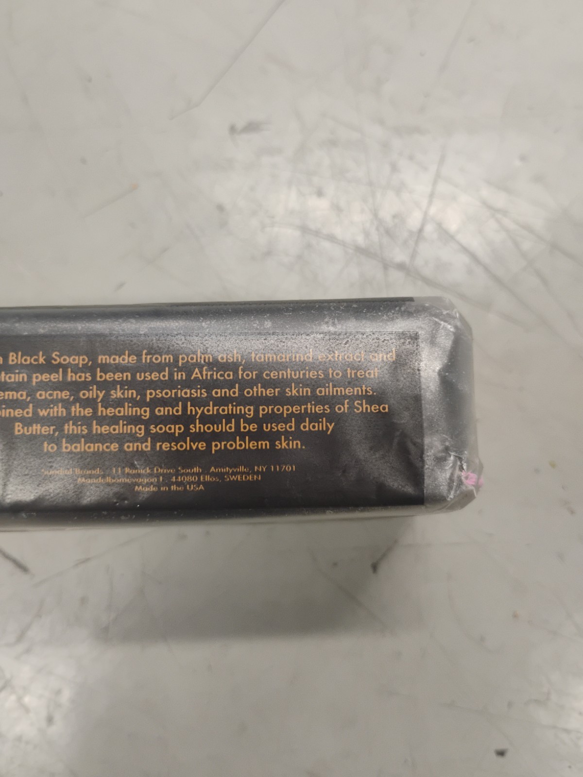 Shea Moisture Vegan African Black Soap 8 oz NEW Shea Butte Acne Prone Skin X4