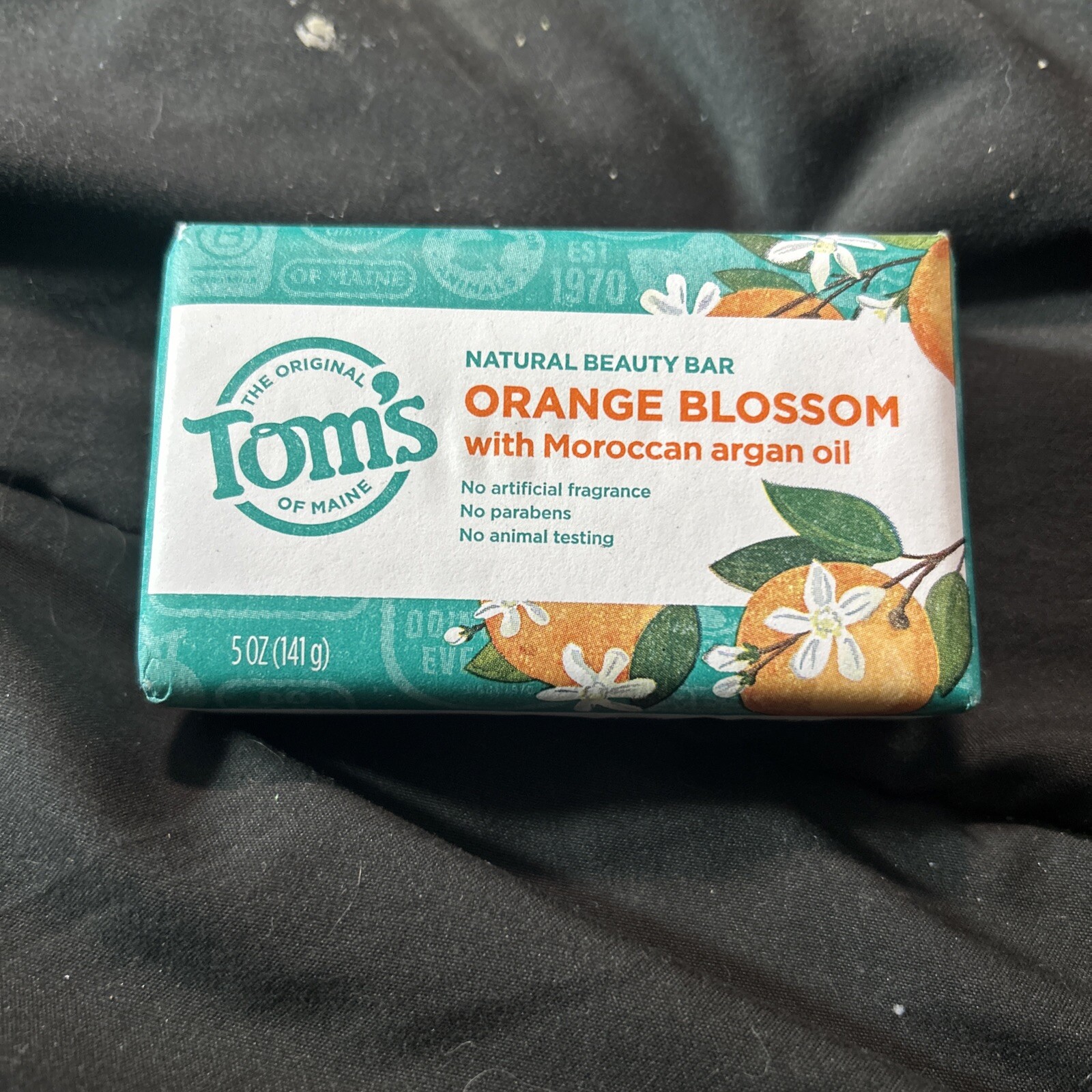 Soap Tom’s Of Maine Beauty Bar Orange Blossom Scent with Moroccan Argan Oil Read