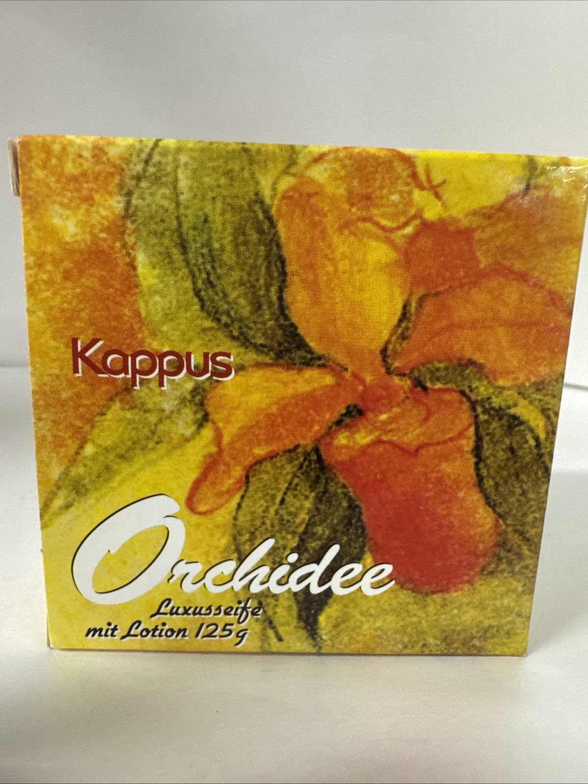 KAPPUS PERFUMED LUXURY SOAP , MADE IN GERMANY 4.2 OZ – ORCHID