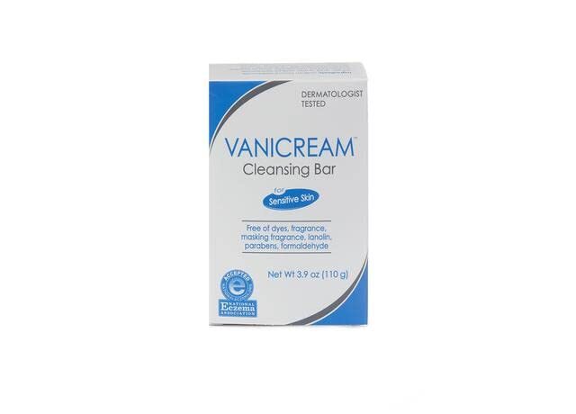 Vanicream Gentle Cleansing Bar Pack of 5 Fragrance Free for Sensitive Skin