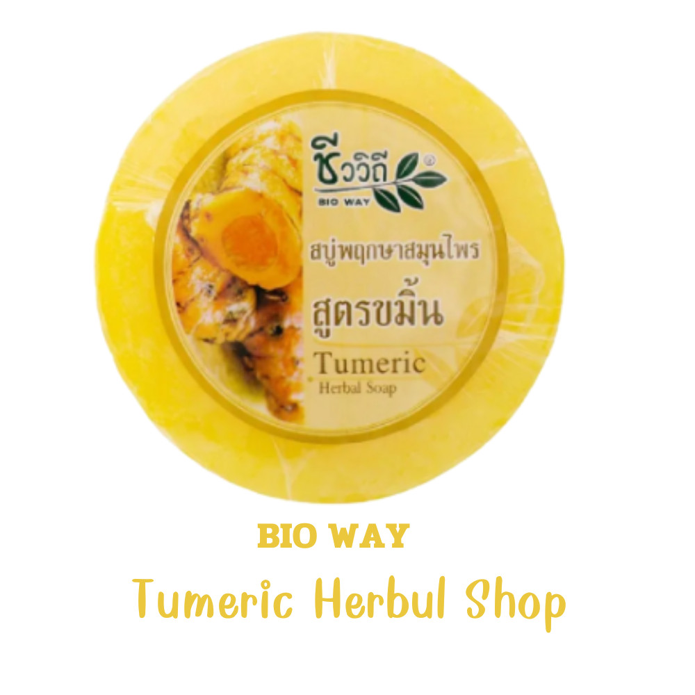 Bioway Flora Nanapan Herbal Soap Turmeric Formula 150 g.x2