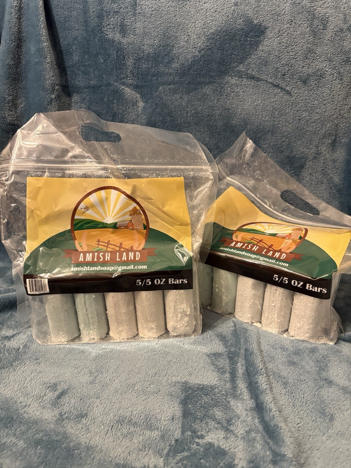 10 Large 5 oz Bars Amish Land Soap