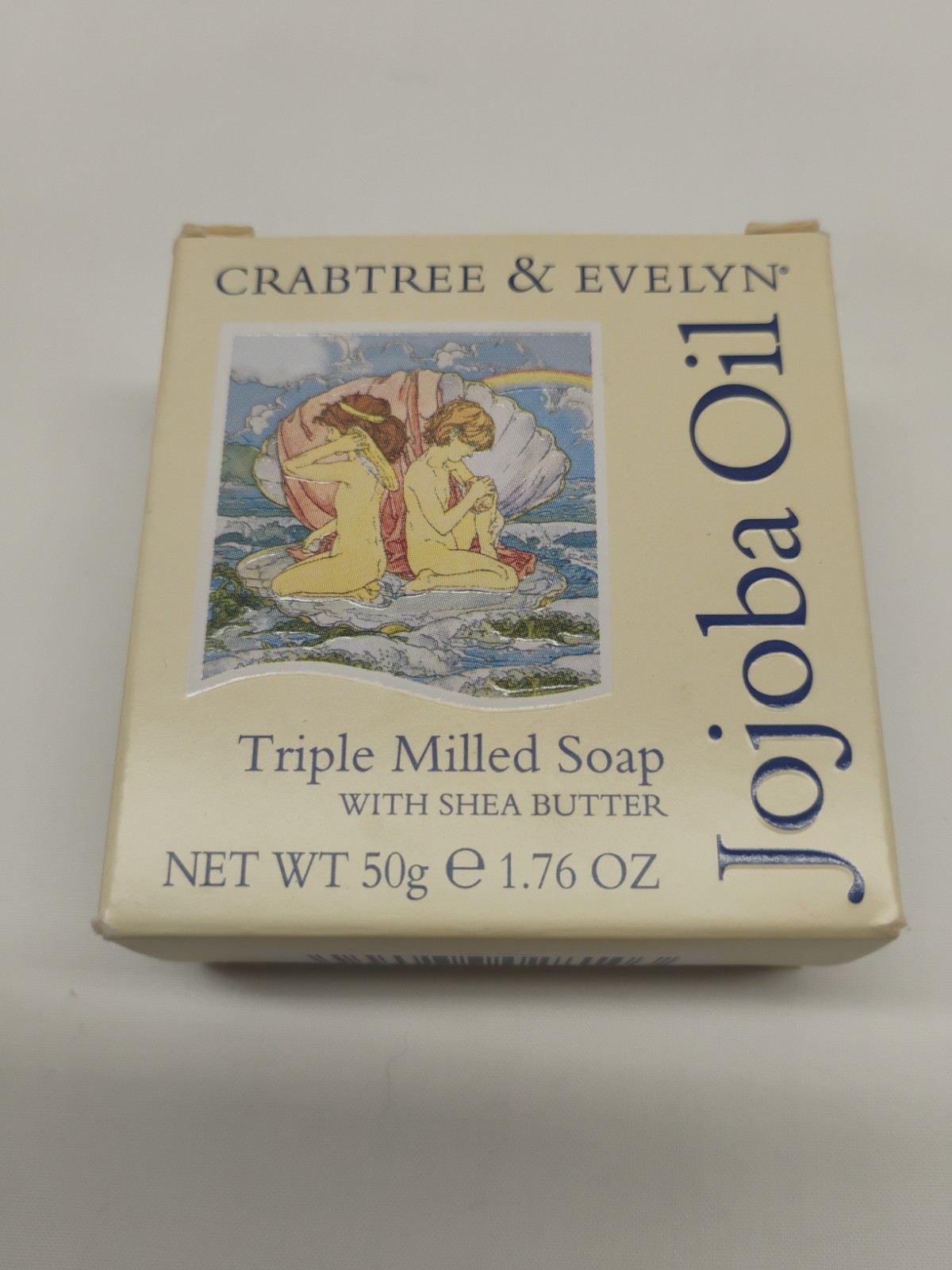 Crabtree & Evelyn Vintage Sea Shell Bar Soap With Jojoba Oil 50g 1.76oz