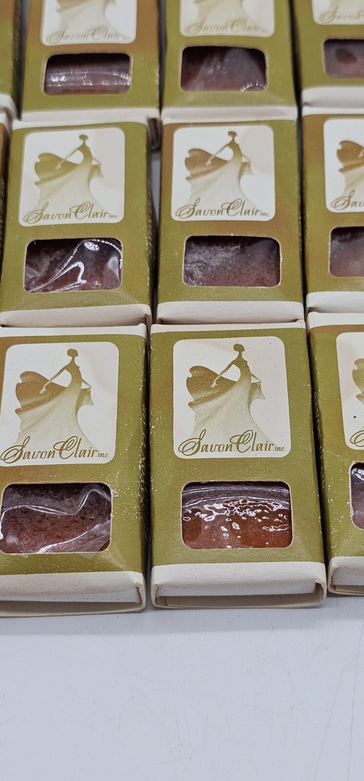 Vintage Savon Clair Mini Soaps Boxed Lot of 26 Unused Old Stock 1950’s NOS