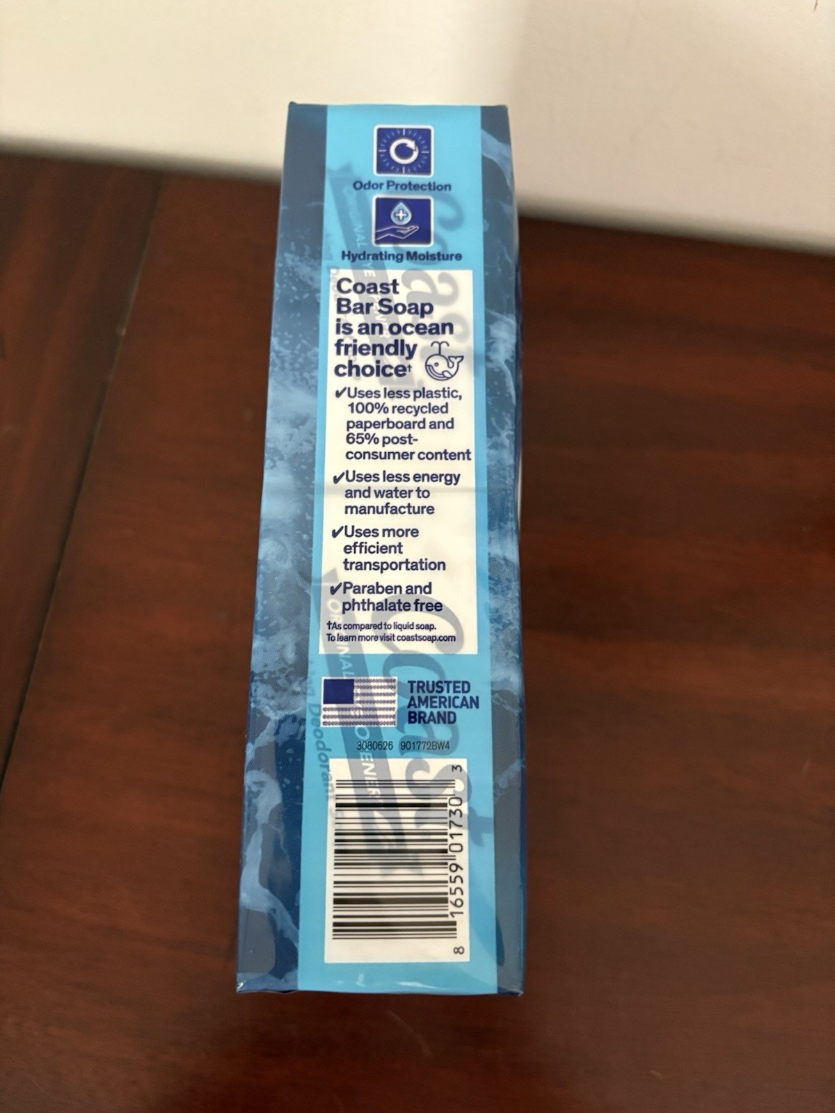 Coast Refreshing Deodorant Soap Classic Scent 8 Bars 3.2 Oz Made In USA Sealed