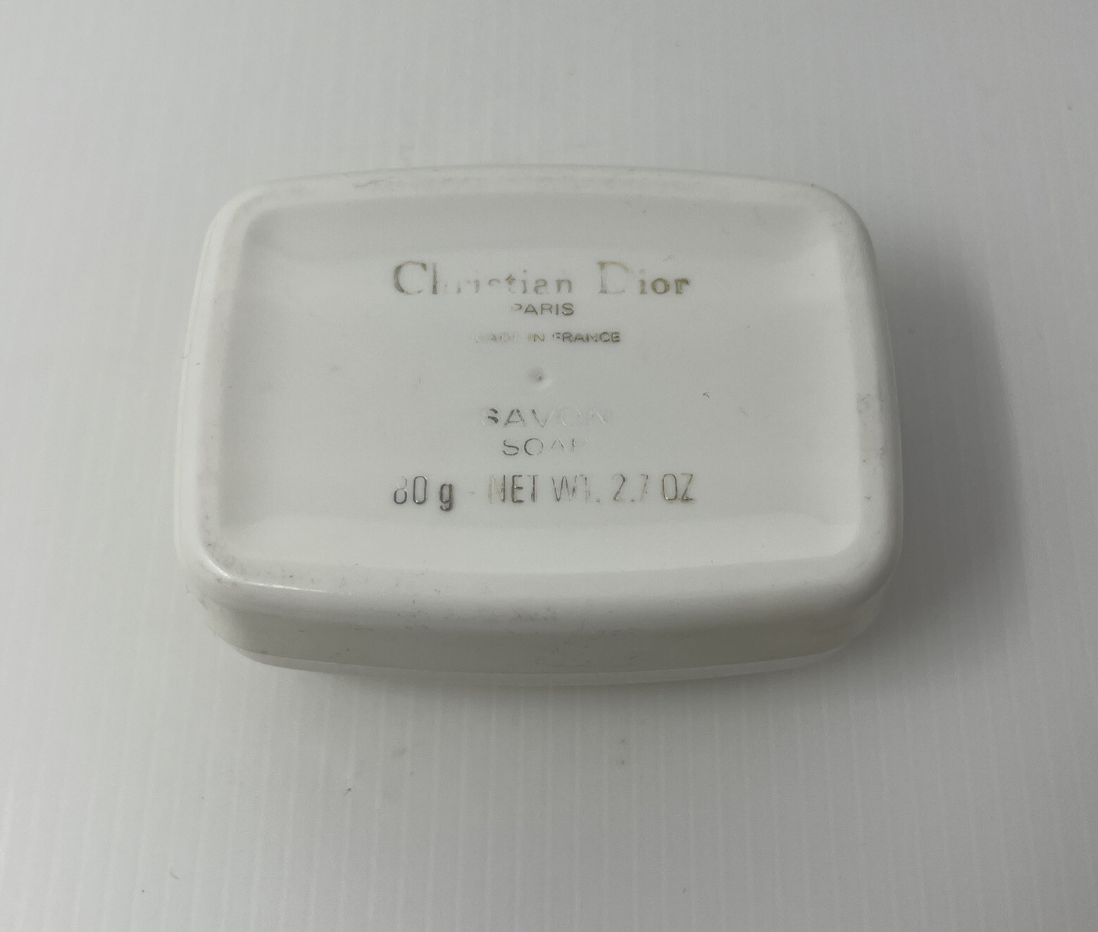 MISS DIOR Vintage Soap Christian Dior 80g | 2.7oz Scented Bar Wrapped in Case