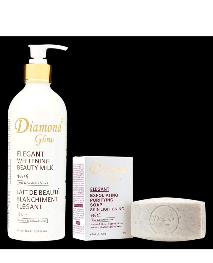 Diamond Glow Milk & Soap Set