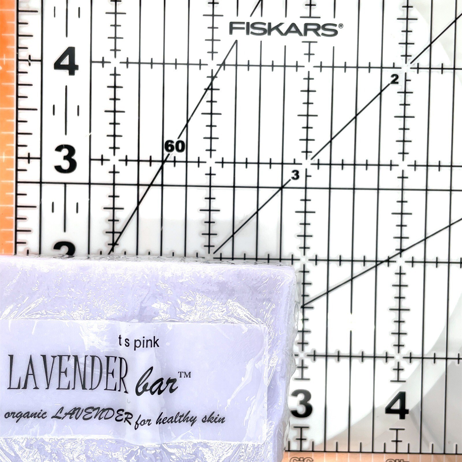 Lavender Bar Organic Vegetable Glycerin Soap With Aloe Vera & Oils 4 Oz By T S P