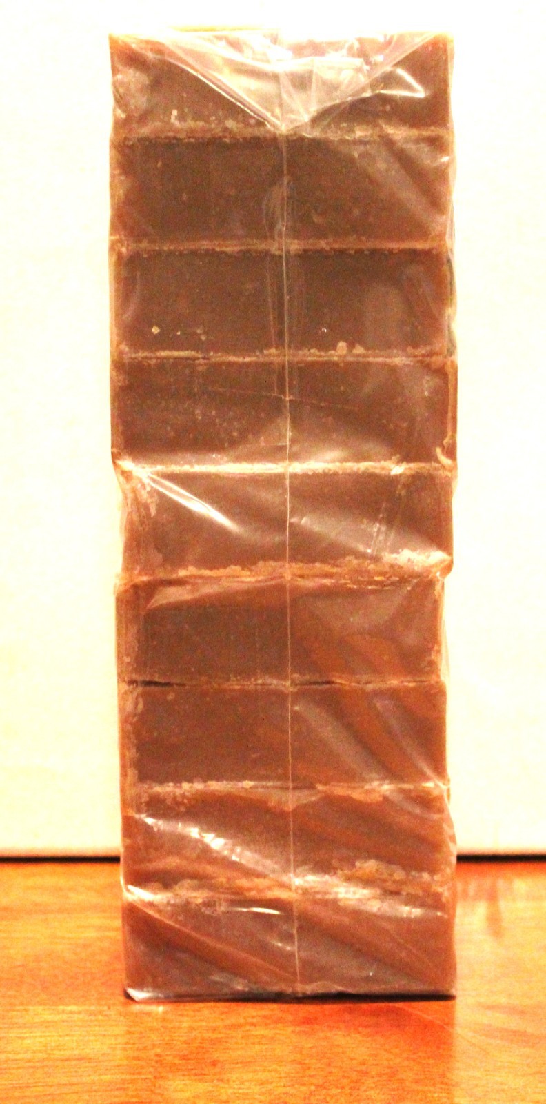 French Vanilla Biscotti Cold Processed handmade soap loaf 9 Precut Bars