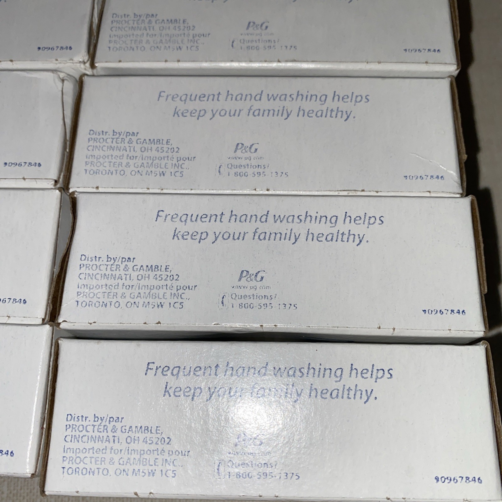 Vintage Safeguard Soap Lot Of 8 Bars 3.2 Oz Each