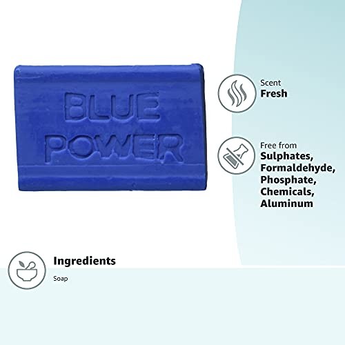 Jamaican Blue Power Laundry Soap, 4.23 Ounce (Pack of 3),