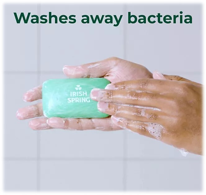 Irish Spring Bar Soap, Original Clean 4 oz. -10 bars
