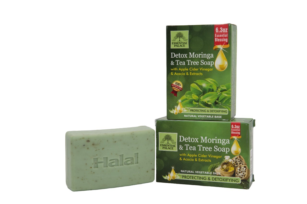 Halal Moroccan Argan Soap Vegetable Base Bar Soap 6 Pcs Pack-6.3oz Size Each Bar