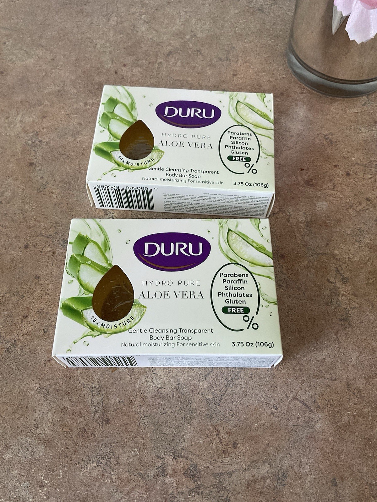 Duru Hydropure Aloe Vera Lot Of 2 Soap New