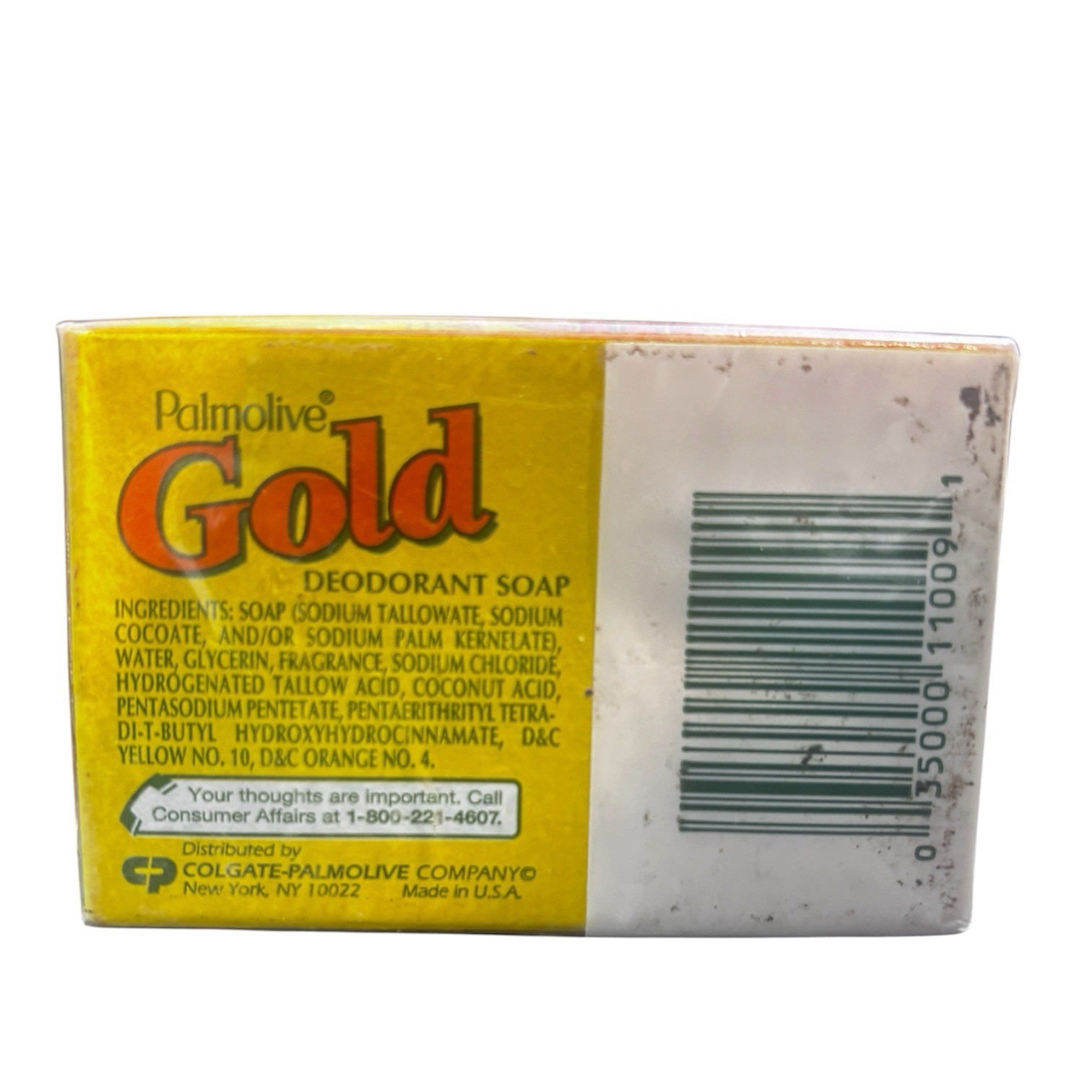 Palmolive GOLD deoderant soap 3 bars 3.2 oz NOS new sealed discontinued made USA