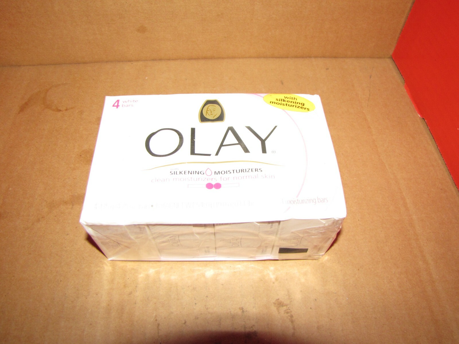 OLAY NORMAL SKIN SILKENING MOISTURIZERS 4 BAR PACK 4.75 OZ EA DISCONTINUED RARE