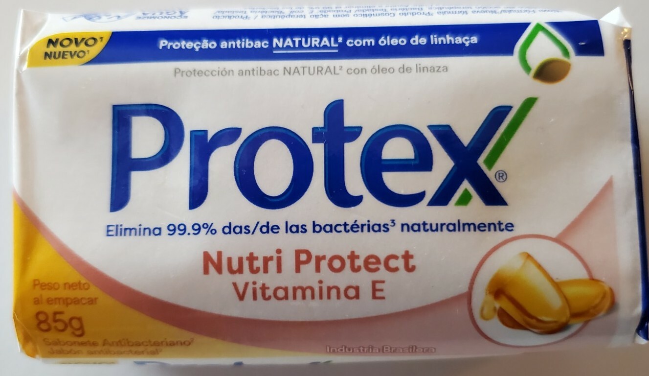Protex Nutri Protect Vitamina E Antibacterial Soap 12 Bars 85 g 3.1 oz.