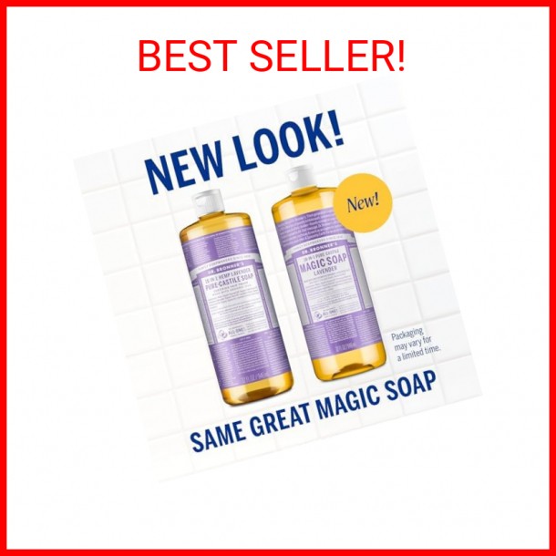 Dr. Bronner’s Pure Castile Liquid Soap – Made with Regenerative Organic Certifie