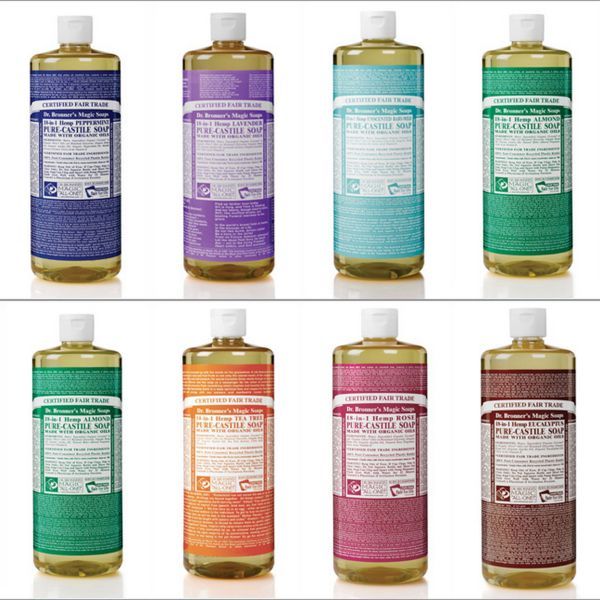 Dr Bronner’s Castile Soap 32 Oz | Pick Scents
