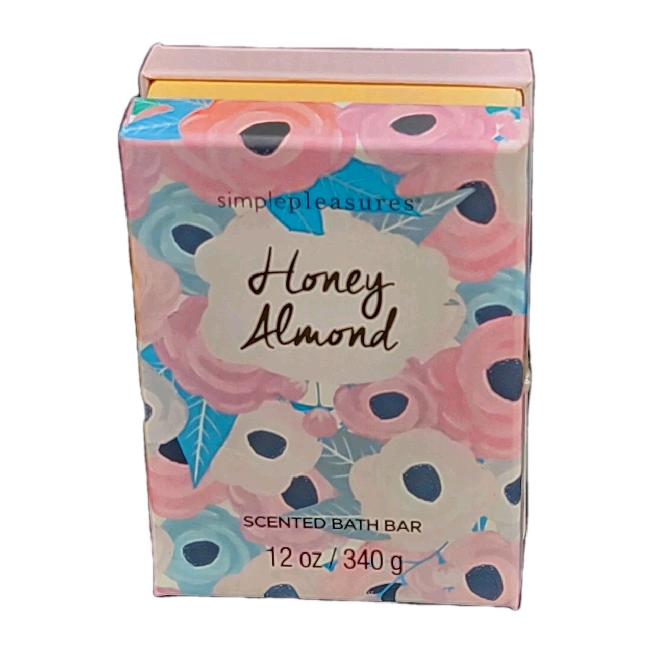 Simple Pleasures Honey Almond Scented Bath Soap 12 oz Bar Circa 2018 New