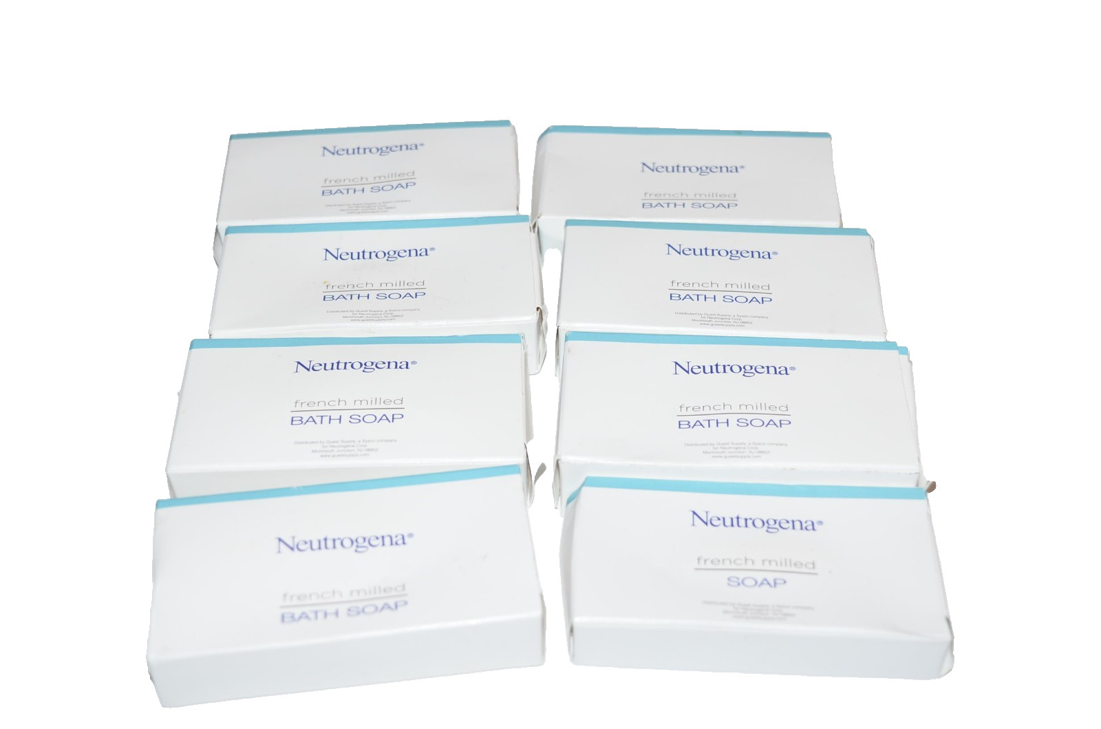 Neutrogena French Milled Soap Lot of 8 Travel Size Hilton Hotel New 1 oz