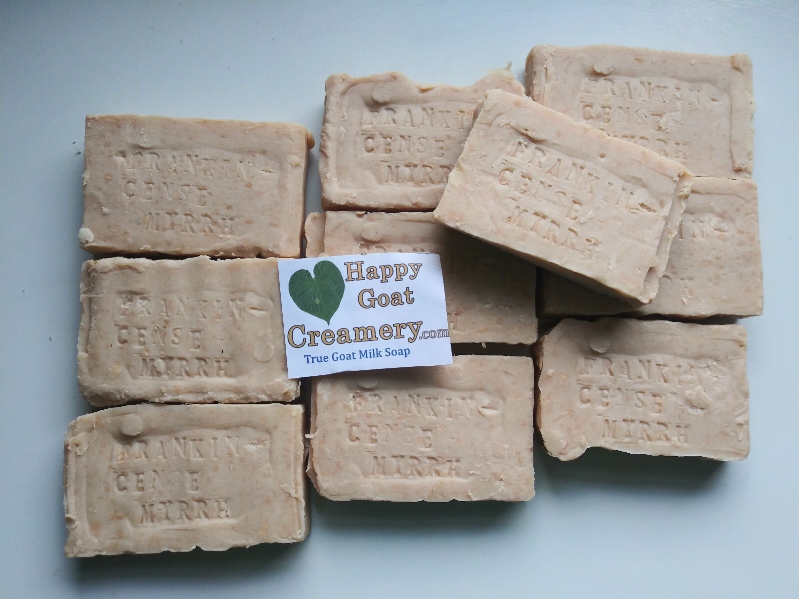 10 BARS GOAT MILK SOAP YOUR PICK VEGETABLE OIL HAPPY GOAT CREAMERY CHEAP FUN NEW