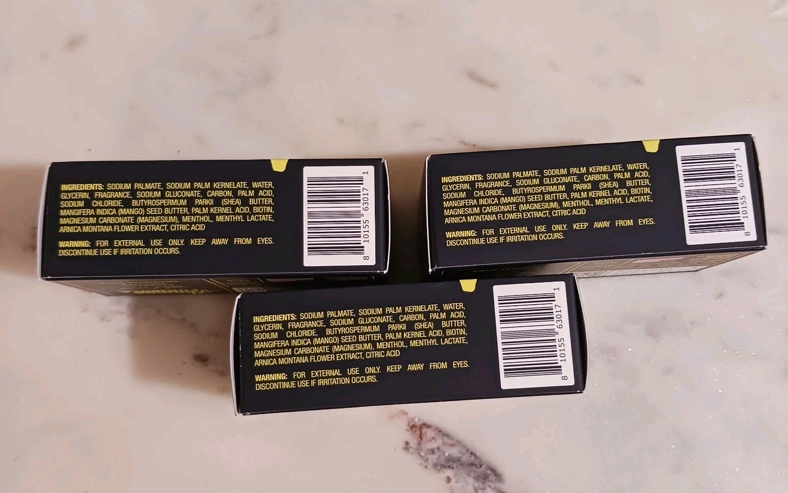 W Jake Paul 3PC Winning Formula Bar Soap Deep Woods Vitamin Magnesium