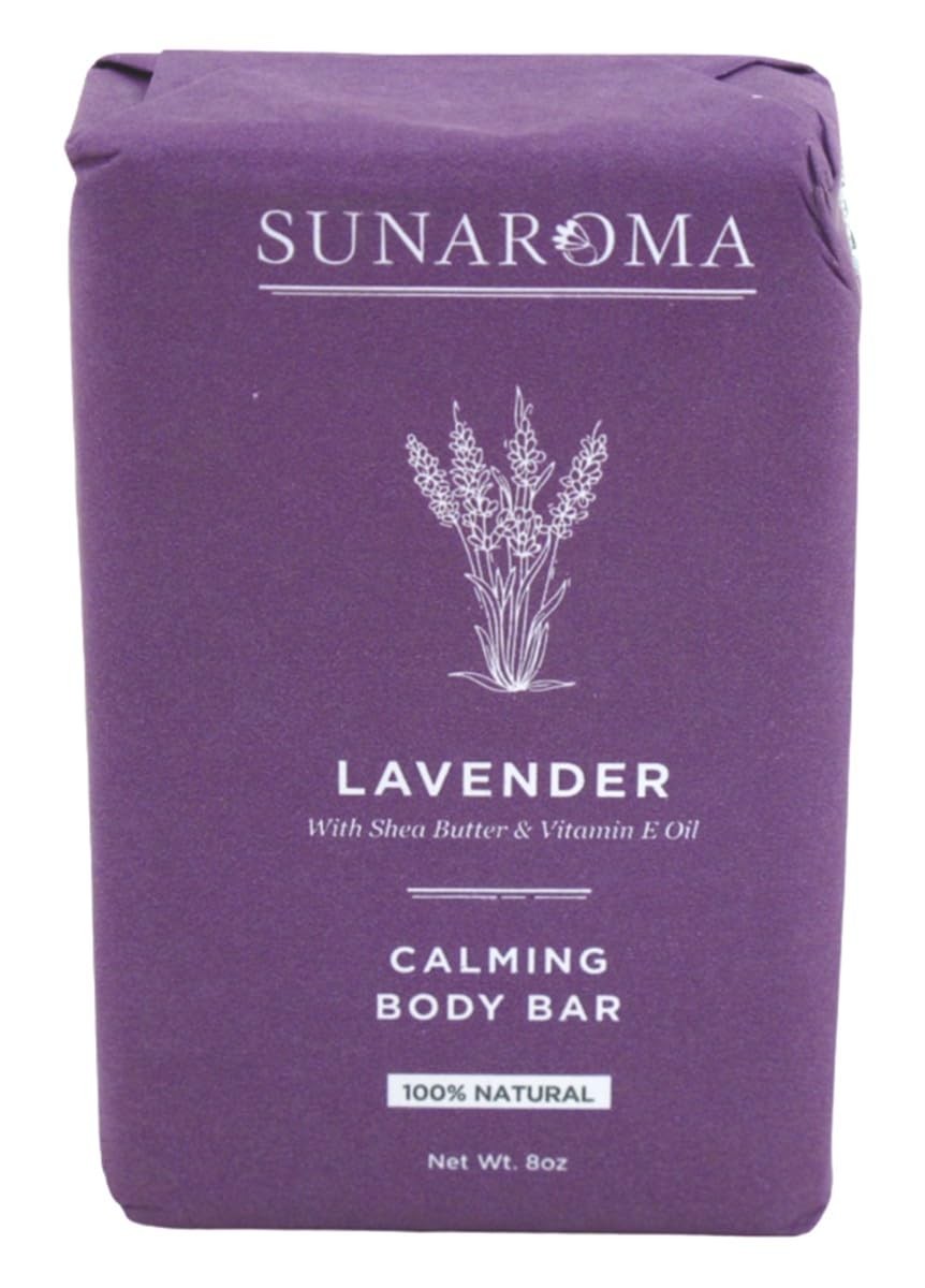 Soap Bar Lavender Shea + Oil 8 Ounce (Pack of 2)