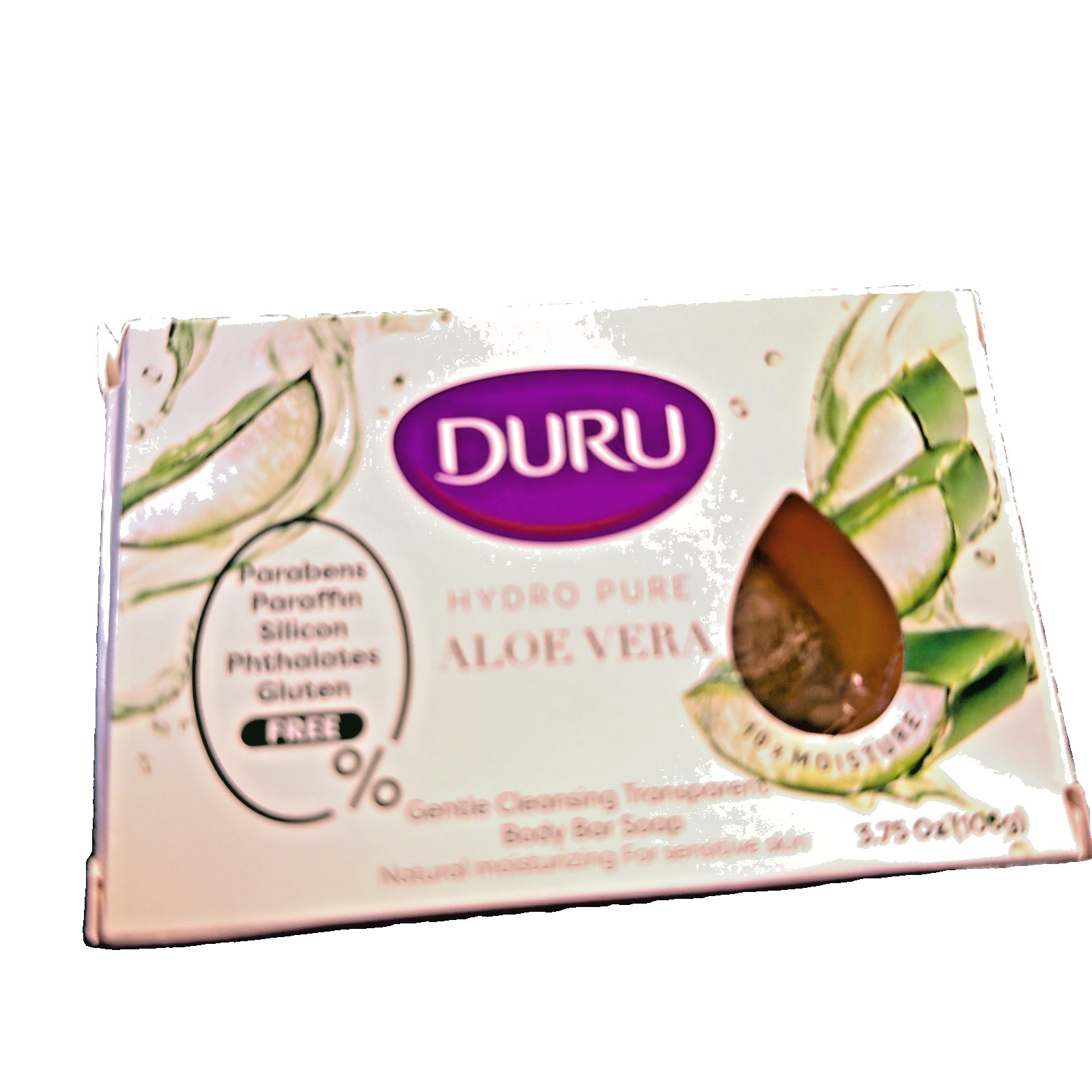 8 Duru Hydro Pure Aloe Vera 10X Moisture SENSITIVE SKIN Aloe Sunflower Oil 3.75