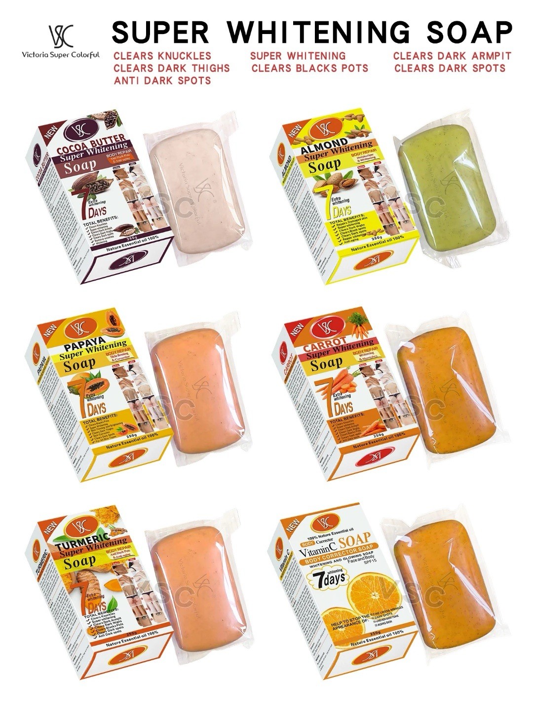 Natural Turmeric Soap Bar for Face & Body – Turmeric Skin Brightening Soap for