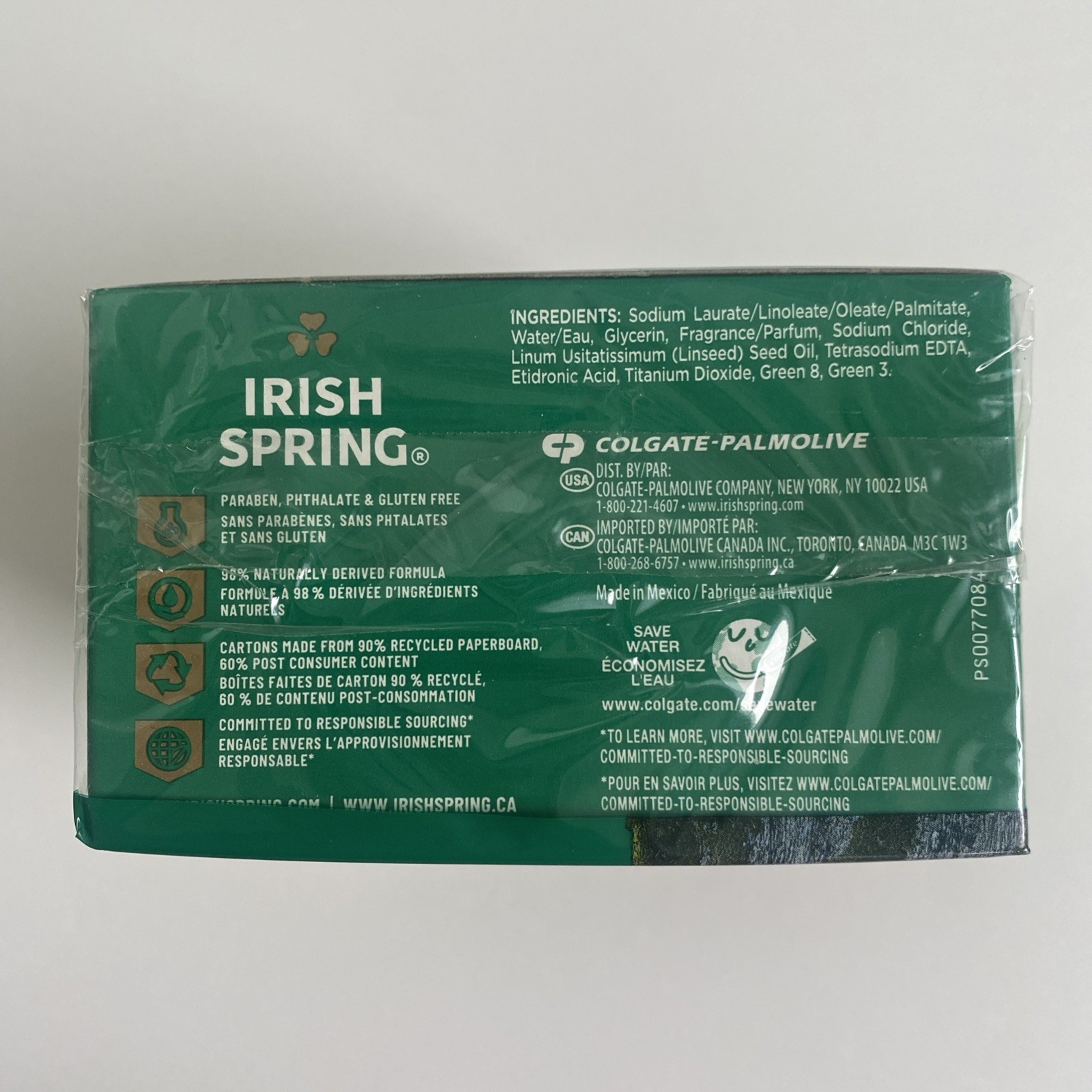 Irish Spring Soap Original Clean ( 3 Pack ) Soap