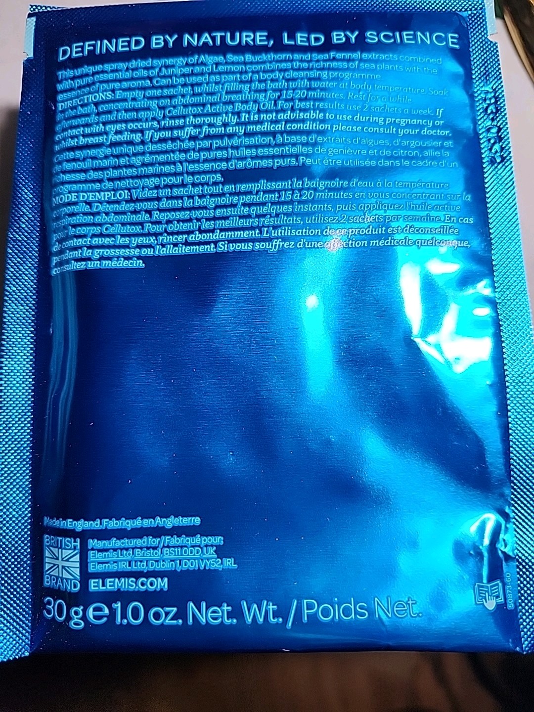ELEMIS Cellutox Herbal Bath Synergy / 3 Packs