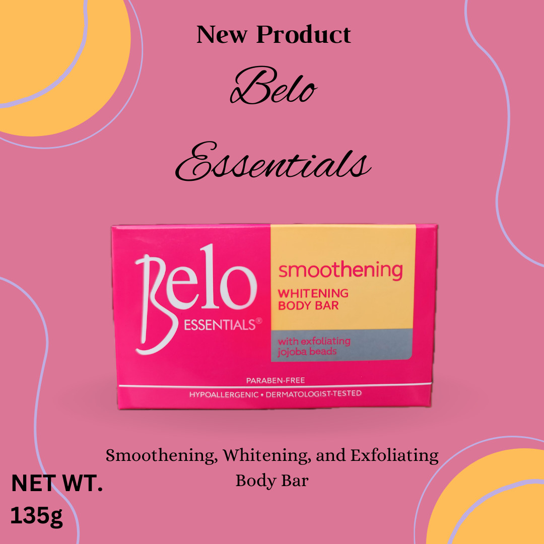 Belo Essentials Smoothening Whitening Body Soap (Pink) 135g 12-pack
