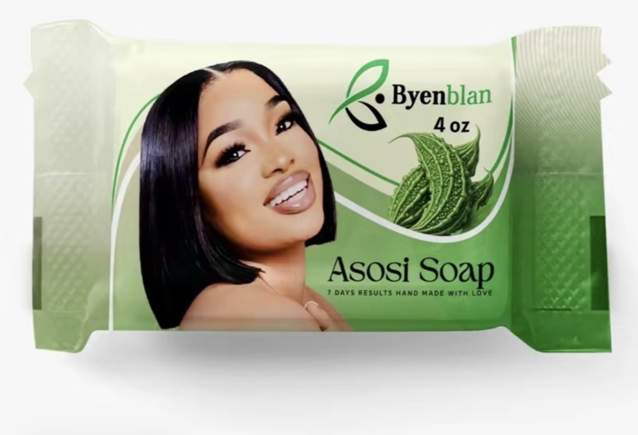 Byenblan Asosi Soap Hand Made Green 4 oz – Jabón Natural Piel Suave